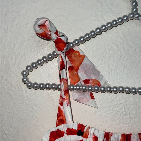 Matilda Jane L poppy dress nwt smocked sleeveless - Picture 5 of 8